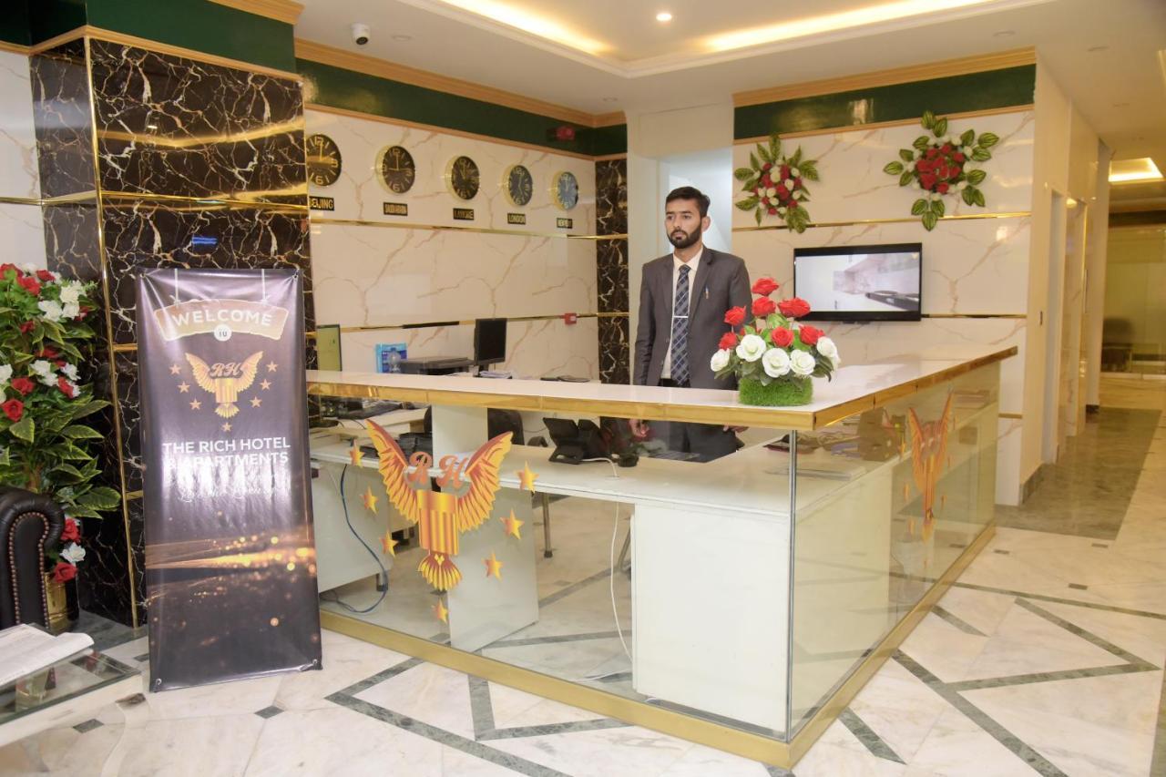 לאהור The Rich Hotel & Apartments מראה חיצוני תמונה